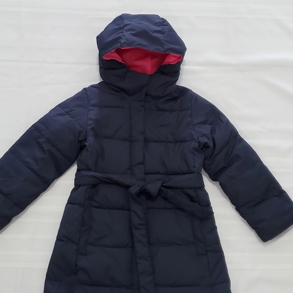Crewcuts Girls Navy Puffer Coat - Picture 2 of 7